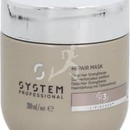 System Professional Repair Mask R3 200 ml - Haarmasker droog haar - Haarmasker beschadigd haar