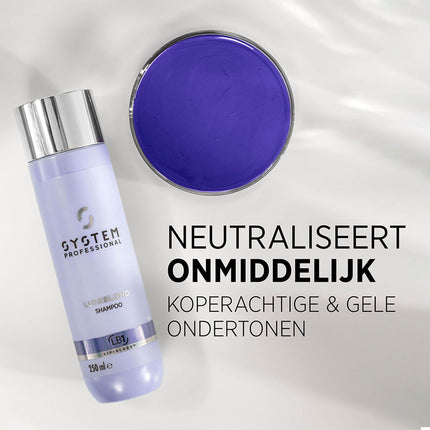 System Professional LuxeBlond Shampoo 250 ml - Normale shampoo vrouwen - Voor Alle haartypes