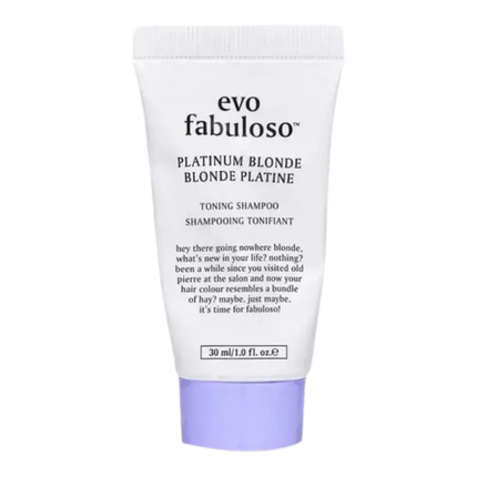 Evo - Fabuloso - Platinum Blonde - Color Intensifying Conditioner - Travelsize 30ml
