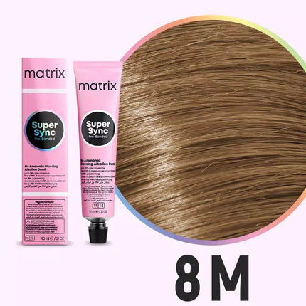 Matrix - Super Sync Pre-Bonded - 8M/8.8 Licht Blond Mocha - 90ml