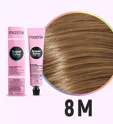 Matrix - Super Sync Pre-Bonded - 8M/8.8 Licht Blond Mocha - 90ml