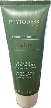 Phytodess Paris - Terre Precieuse - Cuivre - Klei Shampoo voor Gevoelige Hoofdhuid - 200ml