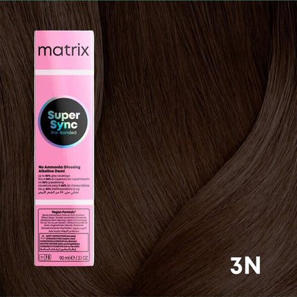 Matrix - Super Sync Pre-Bonded - 3N/3.0 Donker Bruin Naturel - 90ml