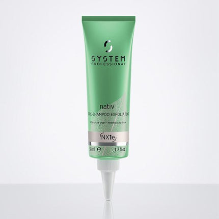 System Professional Lotion Nativ NX1E Pre- Shampoo Exfoliator 50ml
