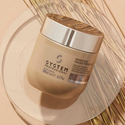 System Professional Repair Mask R3 200 ml - Haarmasker droog haar - Haarmasker beschadigd haar