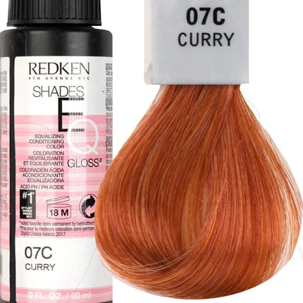 Redken - Shades EQ - Demi Permanent Hair Color - 07C Curry - 60ml