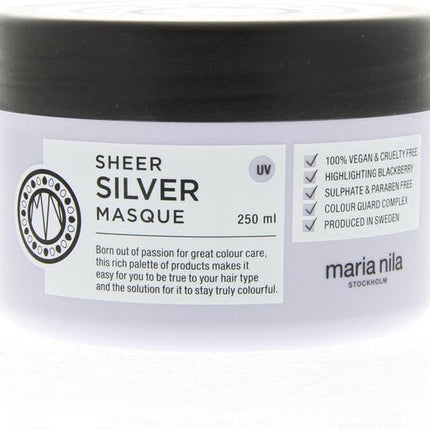 Maria Nila - Sheer Silver Haarmasker 250ml