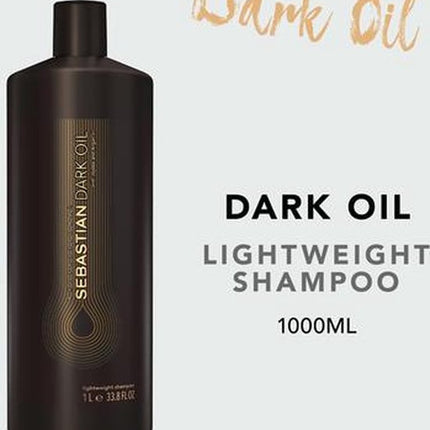 Sebastian Professional Dark Oil Shampoo 1000ml - Normale shampoo vrouwen - Voor Alle haartypes