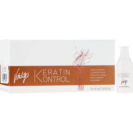 Vitality's Keratin Kontrol Iluminating serum haarserum Vrouwen 12x15 ml
