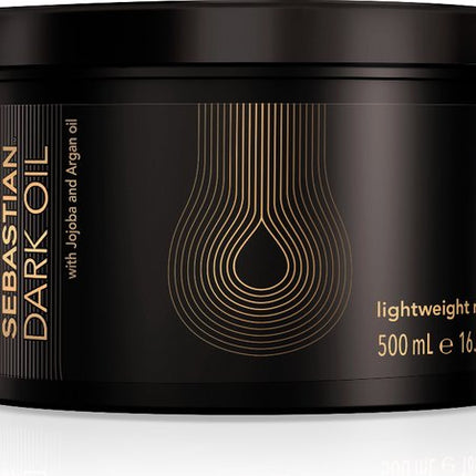Sebastian Professional Dark Oil Haarmasker 500 ml - Haarmasker droog haar