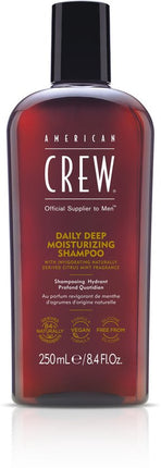 American Crew Daily Deep Moisturizing Shampoo-250 ml - voor mannen