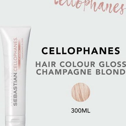 Permanente kleurcrème Cellophanes Sebastian Rose Blond (300 ml)