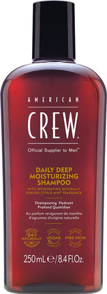 American Crew Daily Deep Moisturizing Shampoo-250 ml - voor mannen