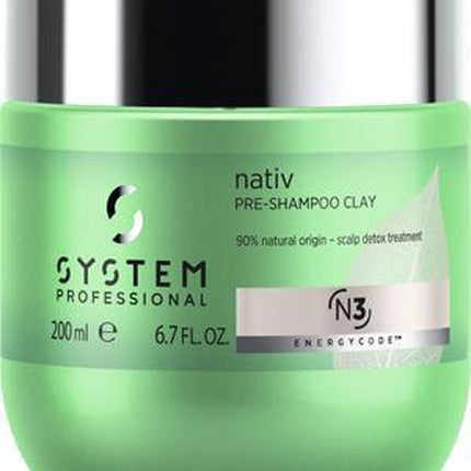 System Professional Nativ Pre-Shampoo Clay 200ml