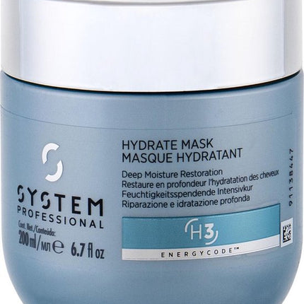 System Professional Hydrate Mask Masker Droog Haar 200ml