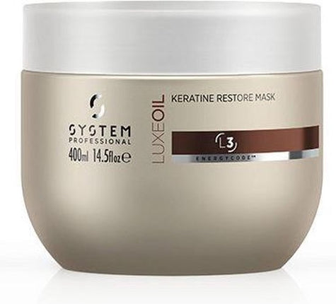 System Professional LuxeOil Keratin Restore Mask 400ml haarmasker