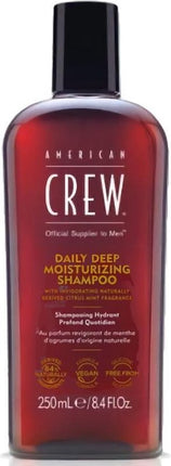American Crew Daily Deep Moisturizing Shampoo-250 ml - voor mannen