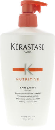 Kérastase Nutritive Bain Satin 2 Shampoo - 500 ml - Droog/Gevoelig Haar