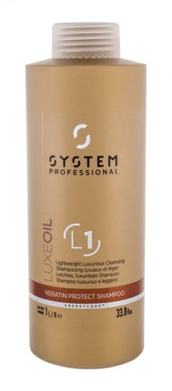 System Professional LuxeOil Keratin Protect Shampoo 1000ml
