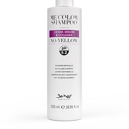 Be Hair Be Color Shampoo Caviar, Keratin & Collagen No-Yellow 500ml
