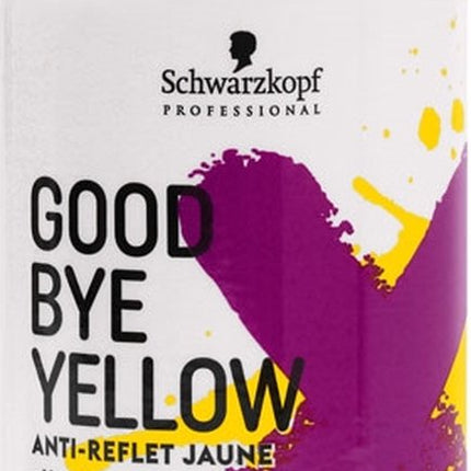 Schwarzkopf Goodbye Yellow Anti-yellowing Treatment 300ml Kleurneutraliserende shampoo