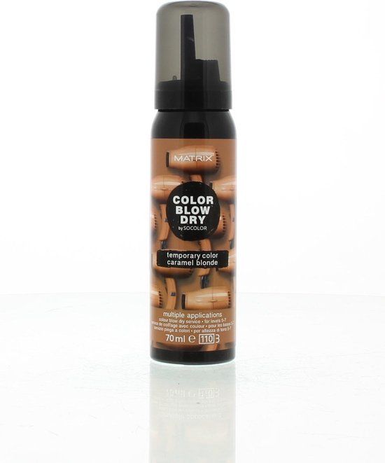Matrix Haarverf Color Blow Dry Temporary Color Caramel Blonde