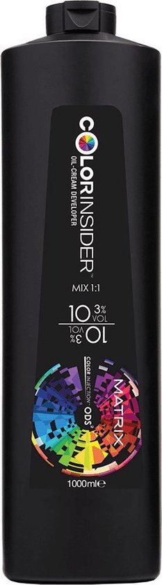 Matrix ColorInsider Oil-Cream developer 10 Vol 3% Haarkleurontwikkelaar 1000ml