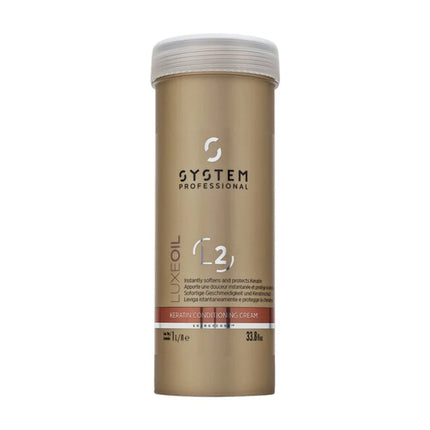 System Professional LuxeOil Keratin Conditioning Cream L2 - 1000ml