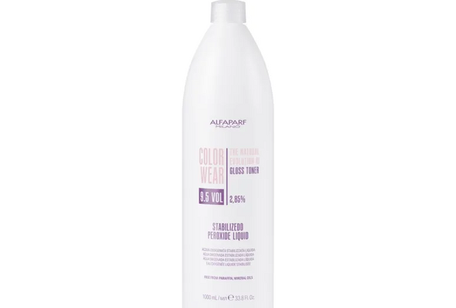 Alfaparf Milano Gloss Toner Colorwear 9.5 Vol 2.85% Stabilized Peroxide 1000ml