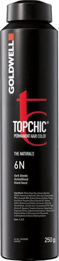 Goldwell - Topchic Depot Bus - 6N@KK Donkerblond Eluminated Intens Koper - 250 ml