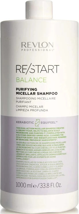 Revlon Re-Start Balance Purifying Micellar Shampoo 1000ml