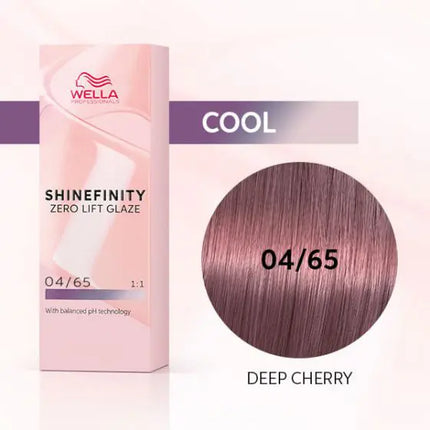 Wella Professionals - Shinefinity Zero Lift Glaze - 04/65 Deep Cherry - 60ml