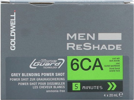 Goldwell Men ReShade Power Shot 4x20ml 6CA