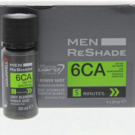 Goldwell Men ReShade Power Shot 4x20ml 6CA