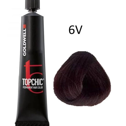 Goldwell - Topchic Haircolor Tube 6V Beaujolais - 60ml