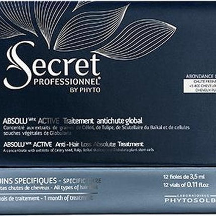PHYTO SECRET PRO Absolu Active Traitement Antichute Global 12 X 3.5 ML