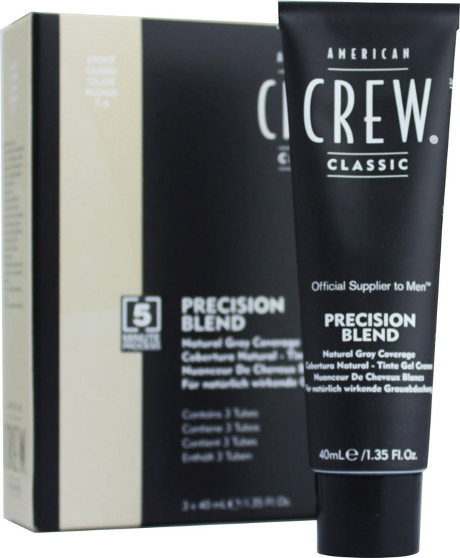 American Crew - PRECISION BLEND LOTE 7-8 light 3 pz