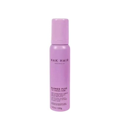 NAK Blonde Plus 10V Toning Foam 100g
