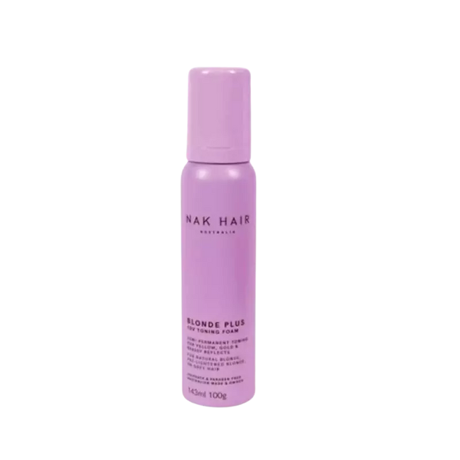 NAK Blonde Plus 10V Toning Foam 100g