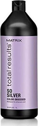 Matrix - Total Results So Silver Color Obsessed Shampoo to Neutralize Yellow Shampoo for neutralize yellow tones - 1000ml
