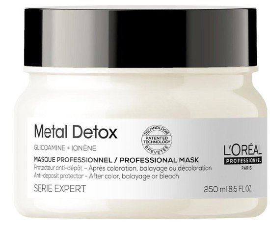 L'Oréal Professionnel Serie Expert Metal Detox Haarmasker 500ml - Haarmasker beschadigd haar