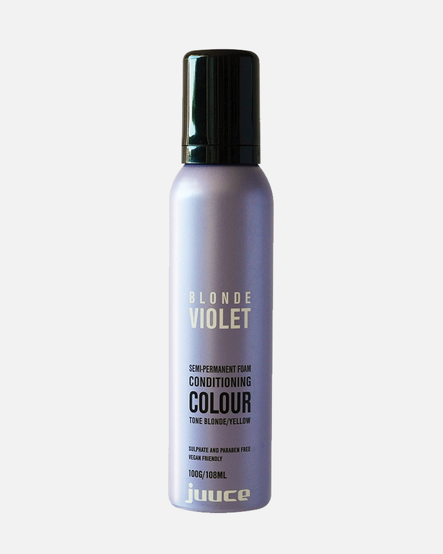 Juuce Blonde Violet Semi-Permanent Conditioning Foam - 100g
