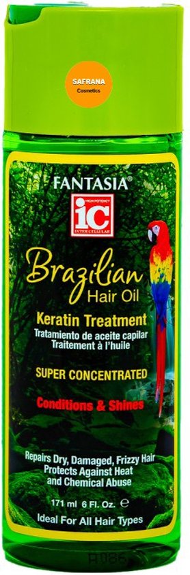 Fantasia IC Brazilian Hair Oil Keratin Treatment 177ml