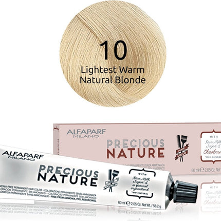 Alfaparf - Precious Nature - Ammonia-Free Permanent Hair Color - 10 -