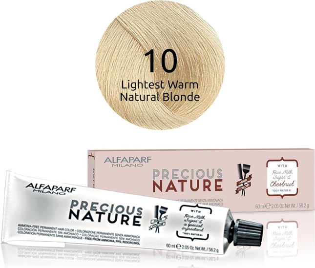 Alfaparf - Precious Nature - Ammonia-Free Permanent Hair Color - 10 -