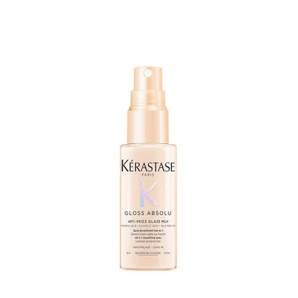 Kérastase Gloss Absolu Frizz-Glaze Cream - Anti-frizz stylingcrème - Voor dik, pluizig haar - 45ml