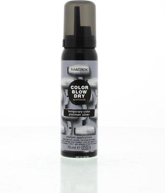 Matrix Haarverf Color Blow Dry Temporary Color Platinum Silver