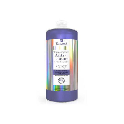 Fauvert ANTI JAUNE No yellow shampoo 2 in 1  1000ml