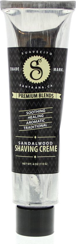 Suavecito Premium Sandelwood Shaving Creme 113g