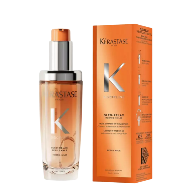 Kérastase L’Huile Oléo-Relax Navulbare Olie – Antifrizz haarolie - Voor weerbarstig haar - 75ml